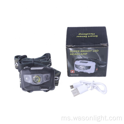 Dual Quality Strong Light XPE 3W Kepala kalis air memakai lampu LED Hiking Berbendam Berkhemah Laras ringan